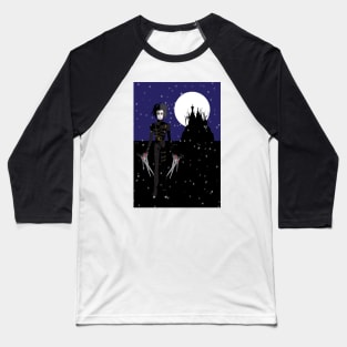 Scissor Hands Baseball T-Shirt